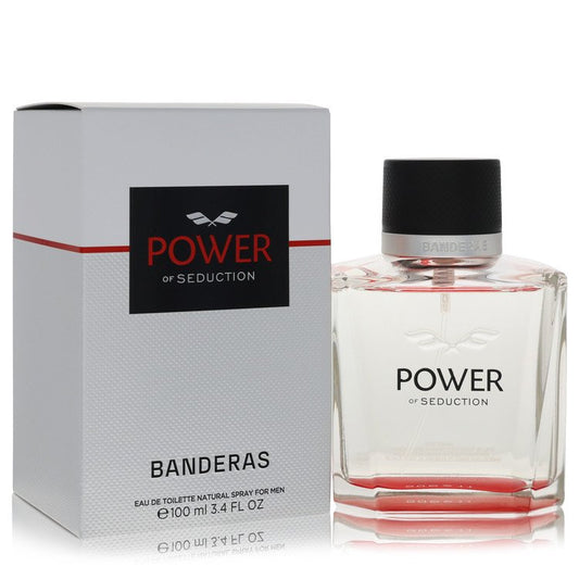 Power Of Seduction 3.4 oz Eau De Toilette Spray For Men By Antonio Banderas