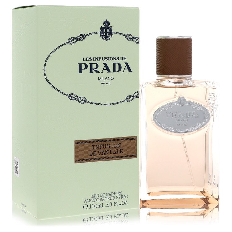 Prada Les Infusions De Infusion De Vanille Eau De Parfum Spray 3.3 oz Eau De Parfum Spray (Unisex) For Women By Prada