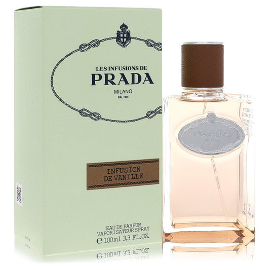 Prada Les Infusions De Infusion De Vanille Eau De Parfum Spray 3.3 oz Eau De Parfum Spray (Unisex) For Women By Prada