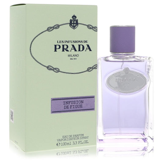 Prada Les Infusions De Infusion De Figue 3.3 oz Eau De Parfum Spray (Unisex) For Women By Prada
