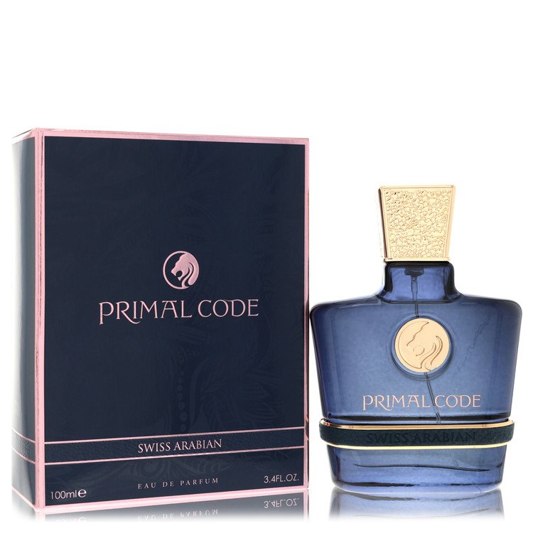 Primal Code 3.4 oz Eau De Parfum Spray For Men By Swiss Arabian