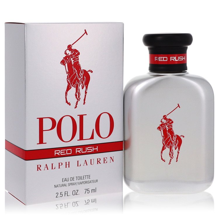 Polo Red Rush 2.5 oz Eau De Toilette Spray For Men By Ralph Lauren