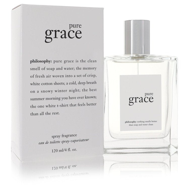 Pure Grace 4 oz Eau De Toilette Spray For Women By Philosophy