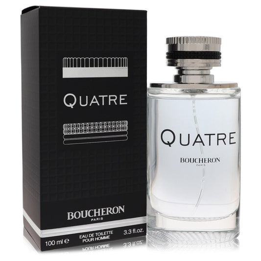Quatre 3.4 oz Eau De Toilette Spray For Men By Boucheron