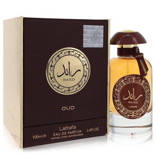 Raed Oud Eau De Parfum Spray 3.4 oz Eau De Parfum Spray (Unisex) For Women By Lattafa