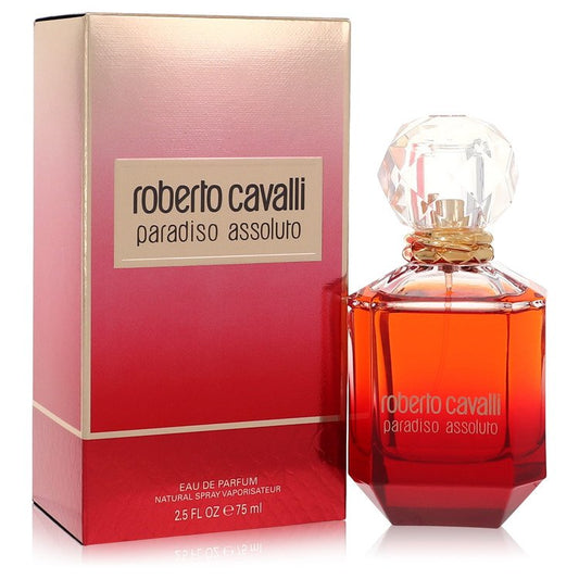 Roberto Cavalli Paradiso Assoluto 2.5 oz Eau De Parfum Spray For Women By Roberto Cavalli