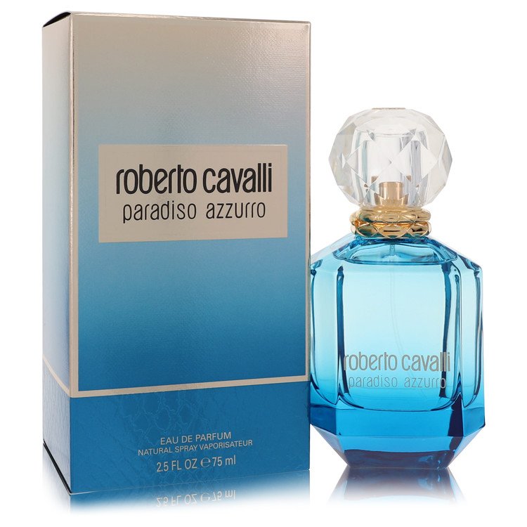 Roberto Cavalli Paradiso Azzurro 2.5 oz Eau De Parfum Spray For Women By Roberto Cavalli
