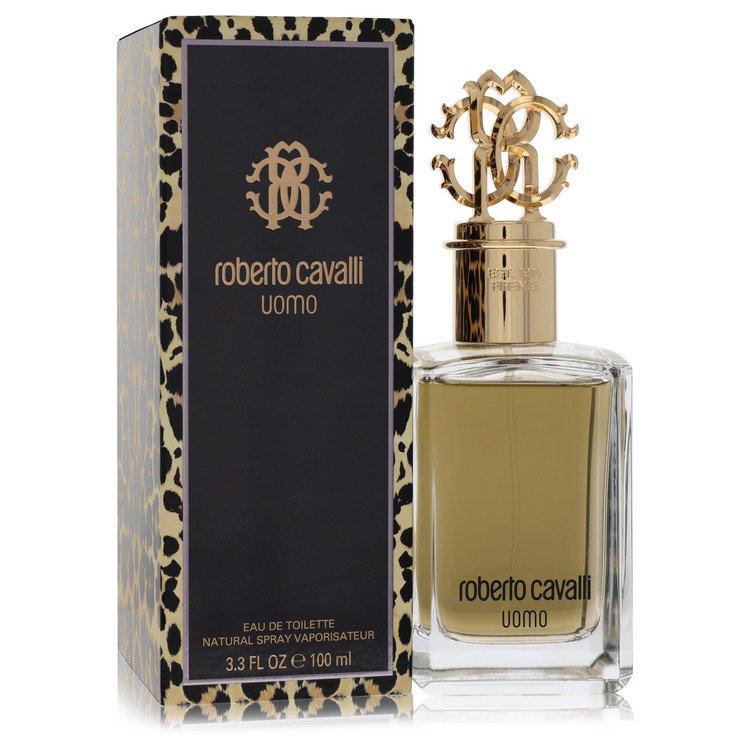 Roberto Cavalli Uomo 3.4 oz Eau De Toilette Spray For Men By Roberto Cavalli