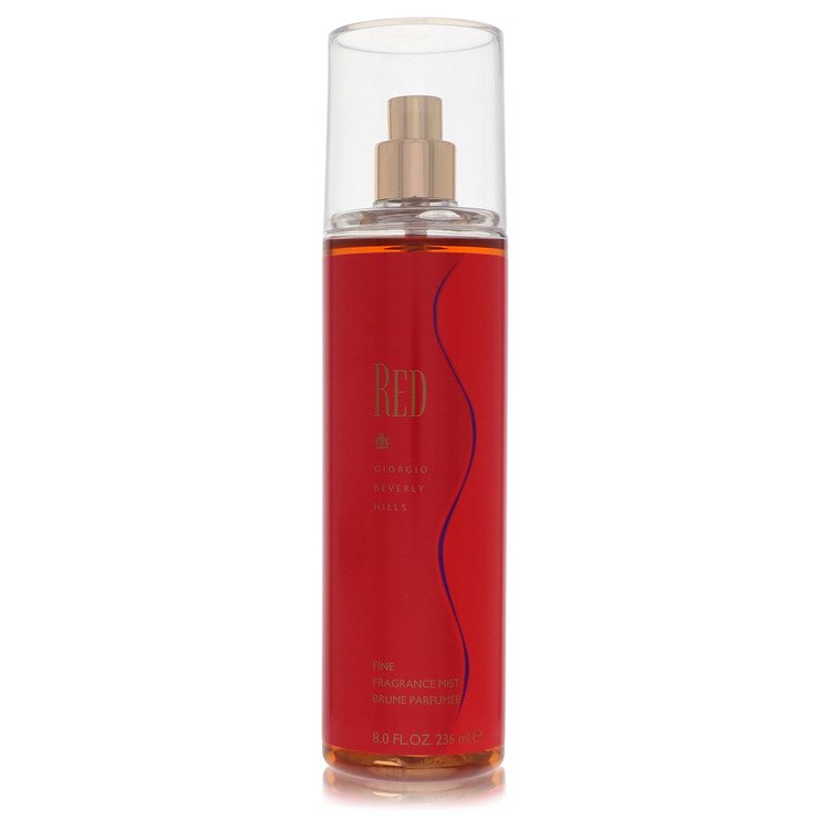 Red 8 oz Fragrance Mist For Women By Giorgio Beverly Hills