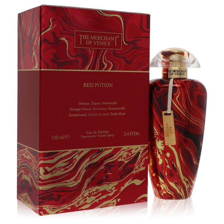 Merchant Of Venice Red Potion Eau De Parfum Spray 3.4 oz Eau De Parfum Spray (Unisex) For Women By The Merchant Of Venice