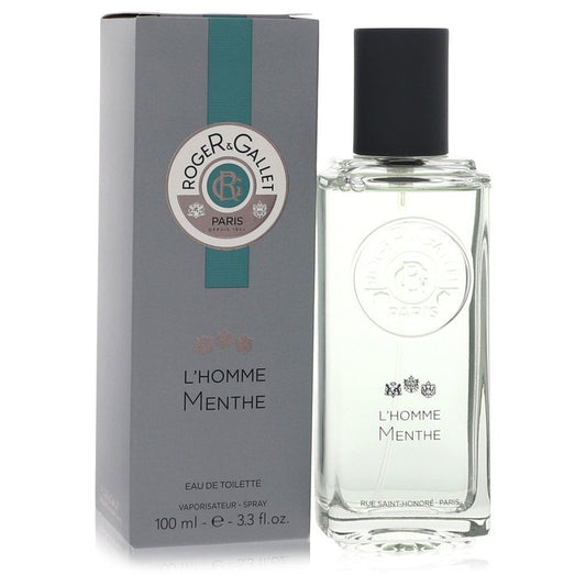 Roger & Gallet L'homme Menthe 3.3 oz Eau De Toilette Spray For Men By Roger & Gallet