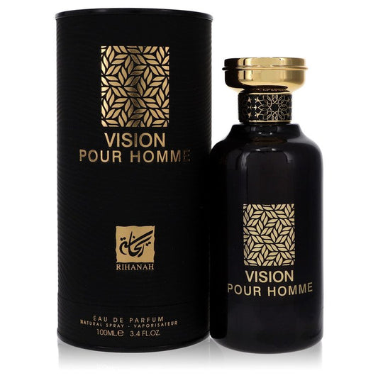 Rihanah Vision Pour Homme 3.4 oz Eau De Parfum Spray For Men By Rihanah