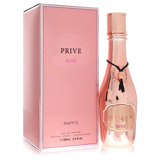 Riiffs Prive Rose 3.4 oz Eau De Parfum Spray For Women By Riiffs