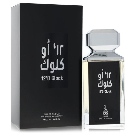 Risala 12'o Clock Eau De Parfum Spray 3.4 oz Eau De Parfum Spray (Unisex) For Men By Risala