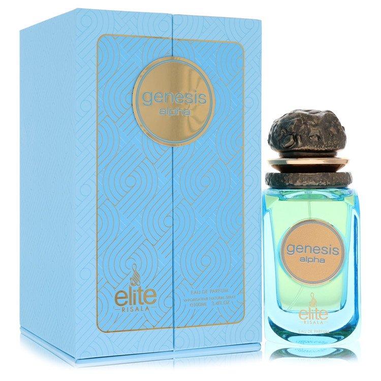 Risala Elite Genesis Alpha 3.4 oz Eau De Parfum Spray For Men By Risala