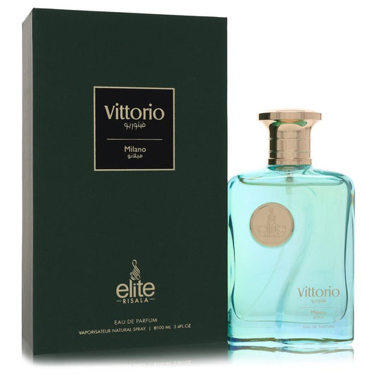 Risala Elite Vittorio Milano 3.4 oz Eau De Parfum Spray For Men By Risala