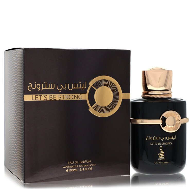 Risala Let's Be Strong 3.4 oz Eau De Parfum Spray For Men By Risala