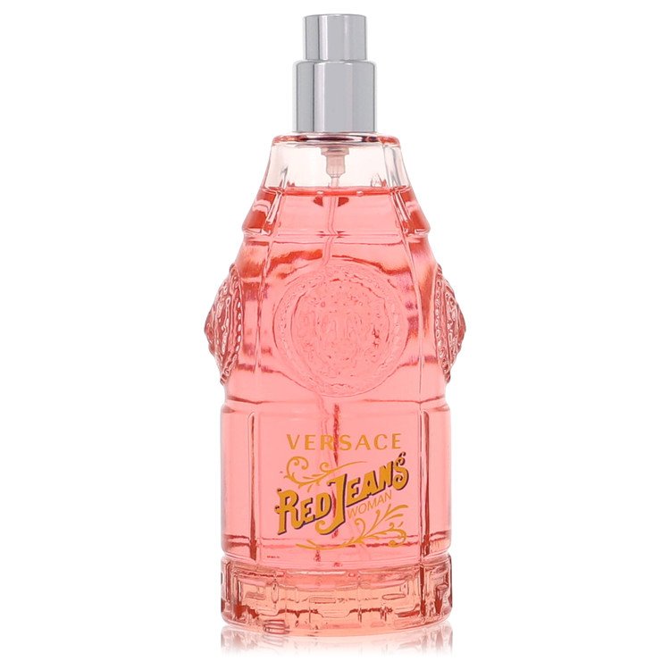 Red Jeans Eau De Toilette Spray 2.5 oz Eau De Toilette Spray (Tester) For Women By Versace