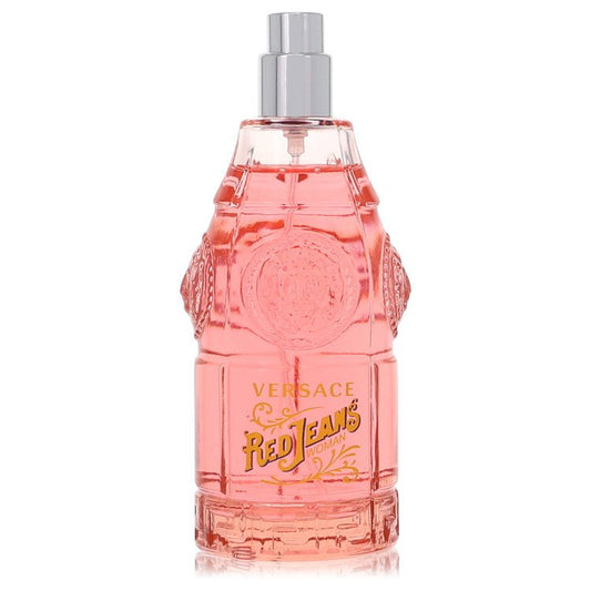 Red Jeans 2.5 oz Eau De Toilette Spray (Tester) For Women By Versace