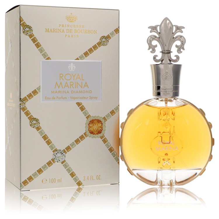 Royal Marina Diamond 3.4 oz Eau De Parfum Spray For Women By Marina De Bourbon