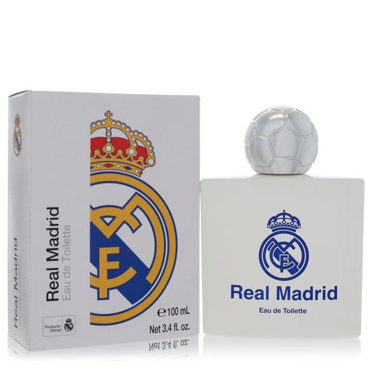 Real Madrid 3.4 oz Eau De Toilette Spray For Men By Air Val International