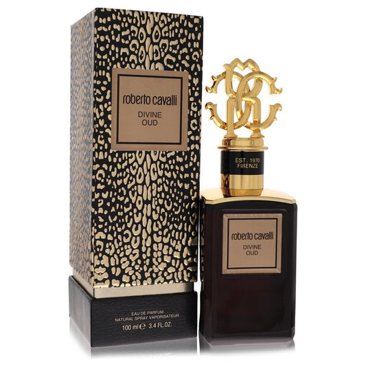 Roberto Cavalli Divine Oud 3.4 oz Eau De Parfum Spray For Women By Roberto Cavalli