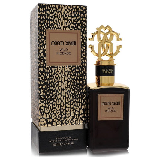 Roberto Cavalli Wild Incense Eau De Parfum Spray 3.4 oz Eau De Parfum Spray (Unisex) For Women By Roberto Cavalli
