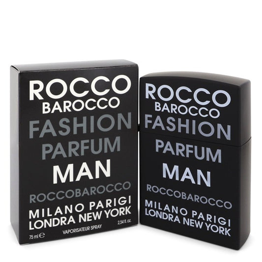 Roccobarocco Fashion 2.54 oz Eau De Toilette Spray For Men By Roccobarocco