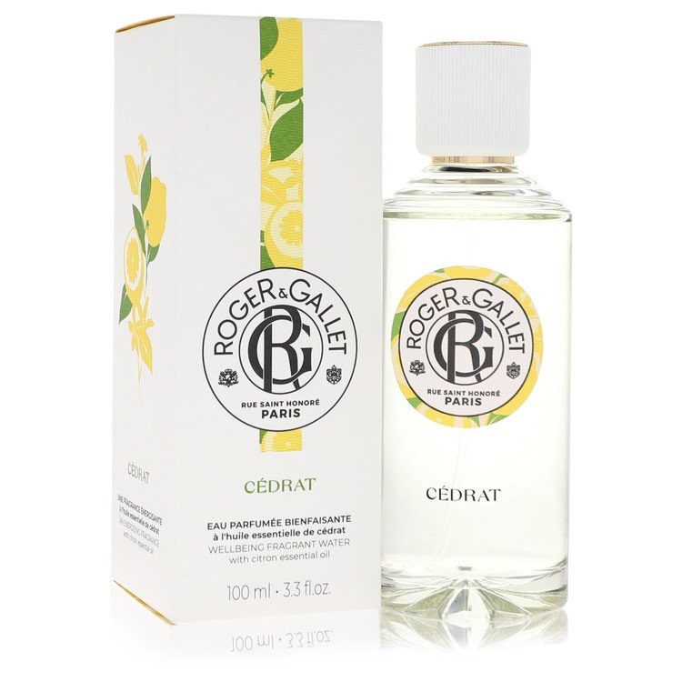 Roger & Gallet Cedrat Citron Fresh Fragrant Water Spray 3.3 oz Fresh Fragrant Water Spray (Unisex) For Women By Roger & Gallet