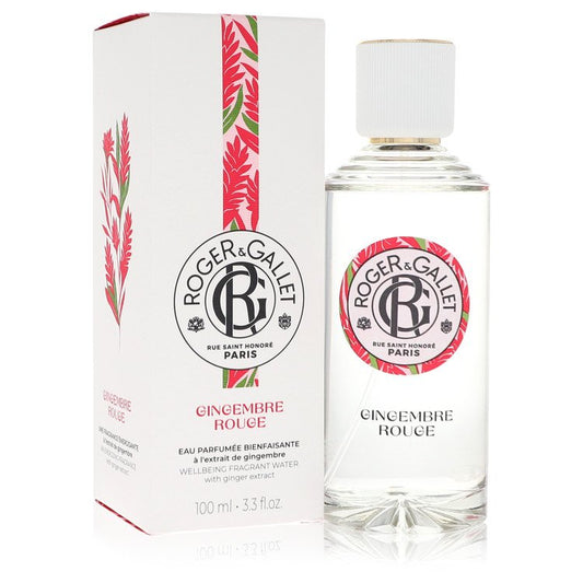 Roger & Gallet Gingembre Rouge 3.3 oz Fresh Fragrant Water Spray For Women By Roger & Gallet