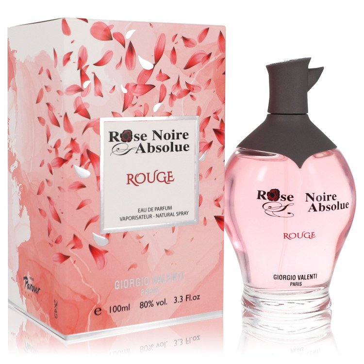 Rose Noire Absolue Rouge 3.3 oz Eau De Parfum Spray For Women By Giorgio Valenti