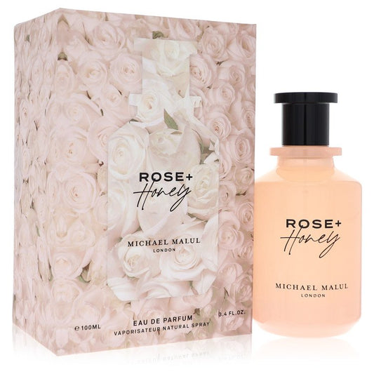 Michael Malul Rose + Honey 3.4 oz Eau De Parfum Spray For Women By Michael Malul