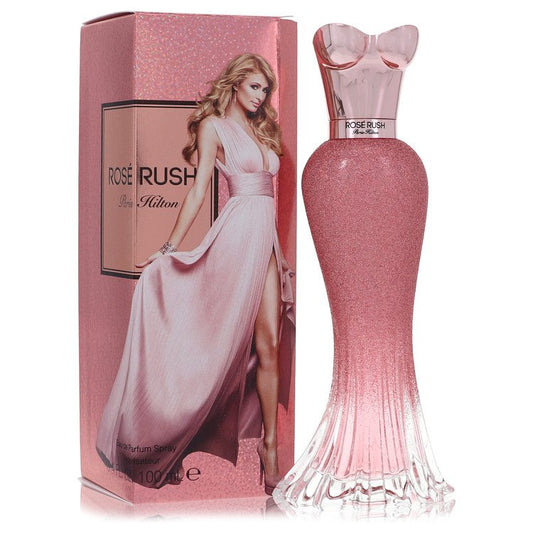 Paris Hilton Rose Rush 3.4 oz Eau De Parfum Spray For Women By Paris Hilton