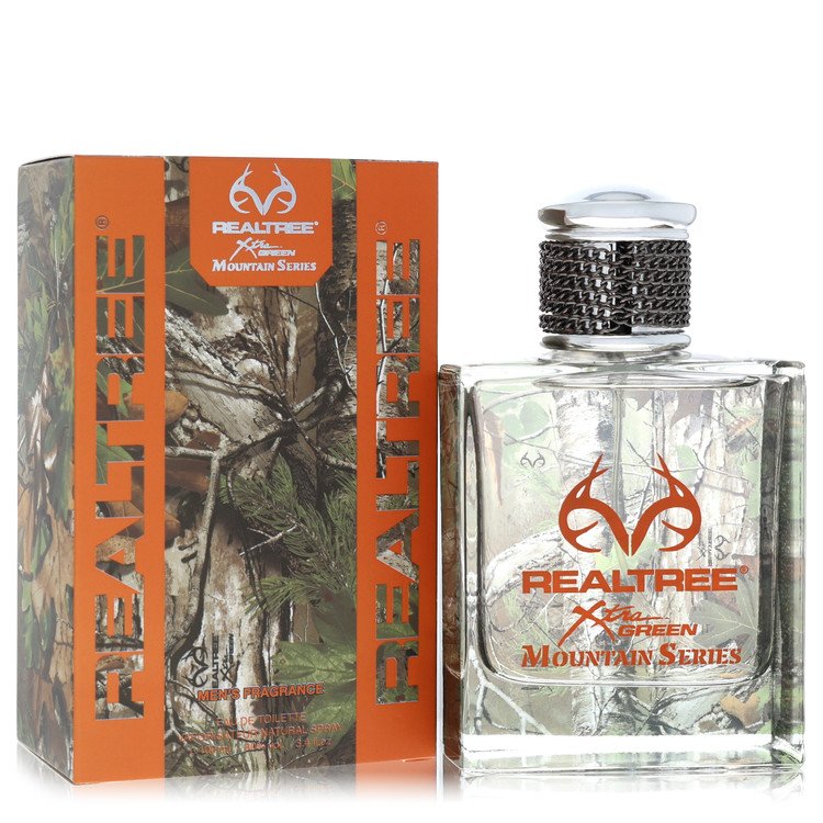 Realtree Mountain Series 3.4 oz Eau De Toilette Spray For Men By Jordan Outdoor