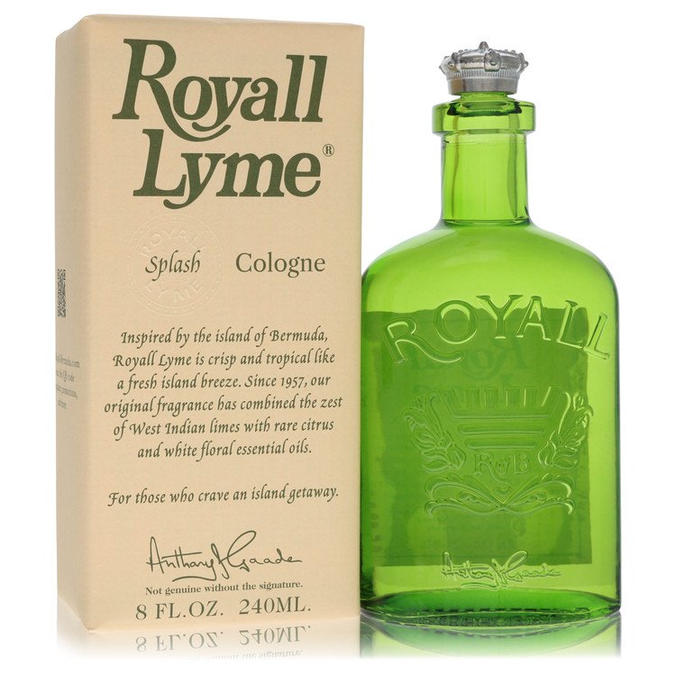 Royall Lyme 8 oz All Purpose Lotion / Cologne For Men By Royall Fragrances