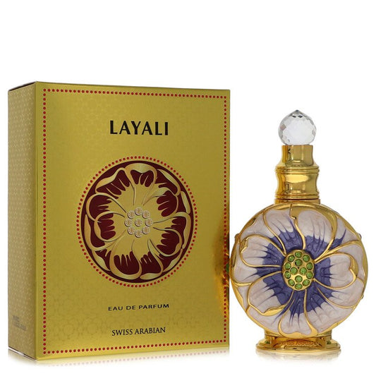 Swiss Arabian Layali Eau De Parfum Spray 1.7 oz Eau De Parfum Spray (Unisex) For Women By Swiss Arabian