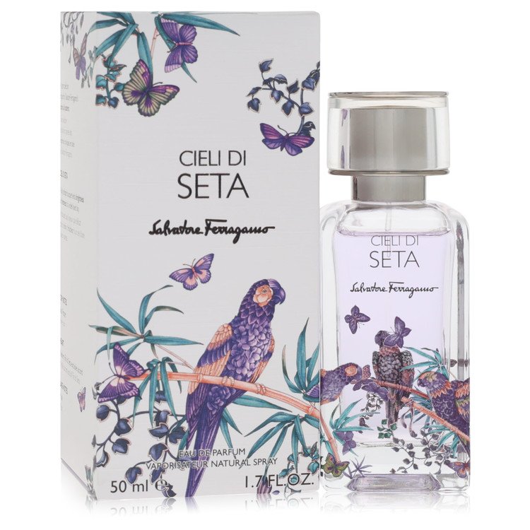 Salvatore Ferragamo Cieli Di Seta Eau De Parfum Spray 1.7 oz Eau De Parfum Spray (Unisex) For Men By Salvatore Ferragamo