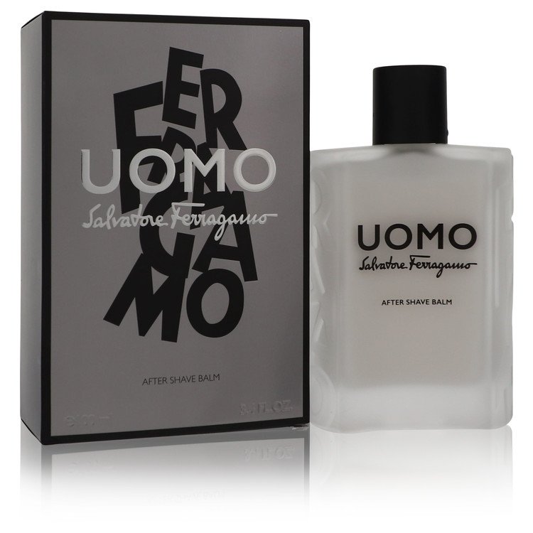 Salvatore Ferragamo Uomo 3.4 oz After Shave Balm For Men By Salvatore Ferragamo