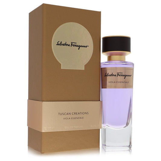 Salvatore Ferragamo Viola Essenziale 3.4 oz Eau De Parfum Spray (Unisex) For Women By Salvatore Ferragamo