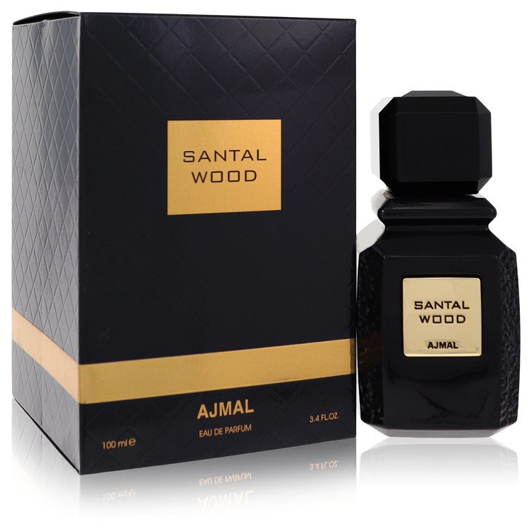 Santal Wood Eau De Parfum Spray 3.4 oz Eau De Parfum Spray (Unisex) For Women By Ajmal