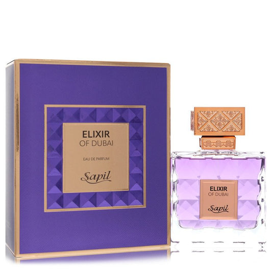 Sapil Elixir Of Dubai Eau De Parfum Spray 3.4 oz Eau De Parfum Spray (Unisex) For Women By Sapil