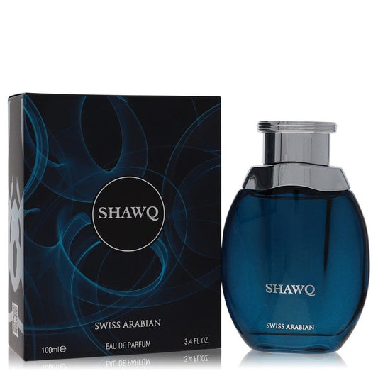Swiss Arabian Shawq Eau De Parfum Spray 3.4 oz Eau De Parfum Spray (Unisex) For Women By Swiss Arabian