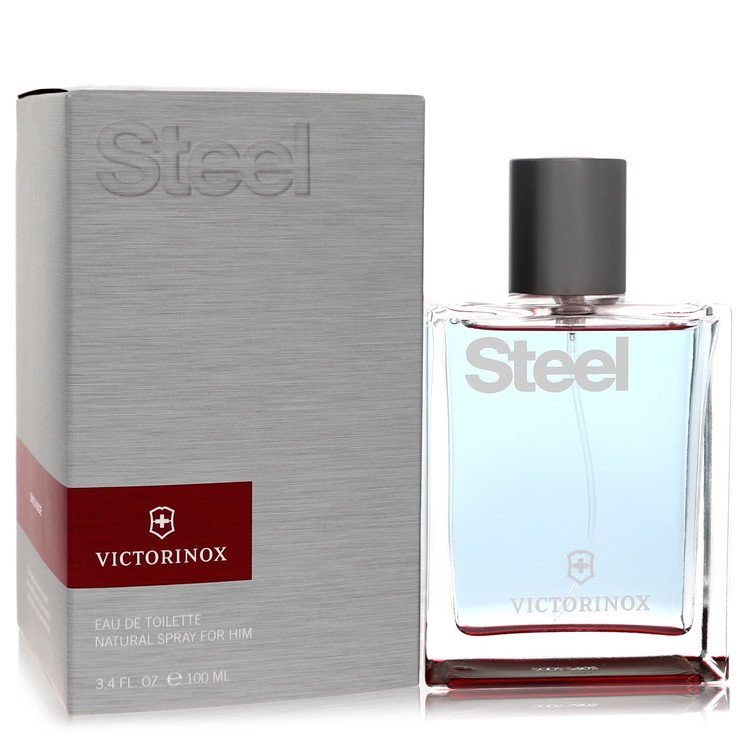 Swiss Army Steel 3.4 oz Eau De Toilette Spray For Men By Victorinox