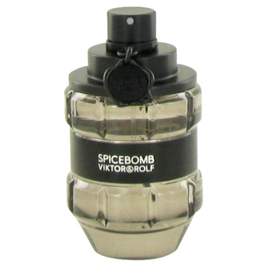 Spicebomb 3 oz Eau De Toilette Spray (Tester) For Men By Viktor & Rolf