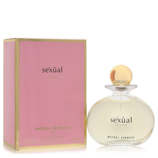 Sexual Femme Eau De Parfum Spray 4.2 oz Eau De Parfum Spray (Pink Box) For Women By Michel Germain