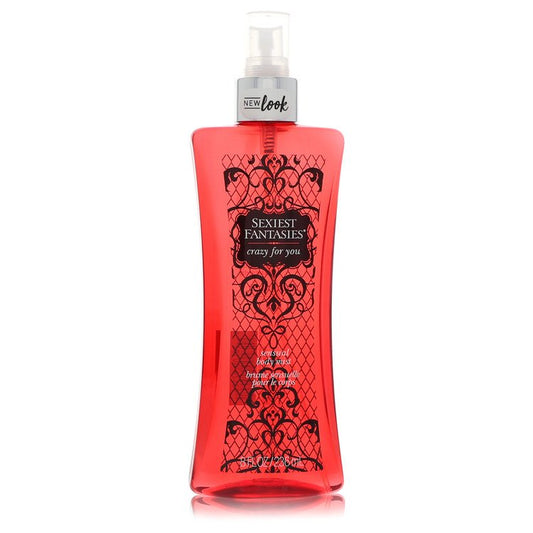 Sexiest Fantasies Crazy For You 8 oz Body Mist For Women By Parfums De Coeur