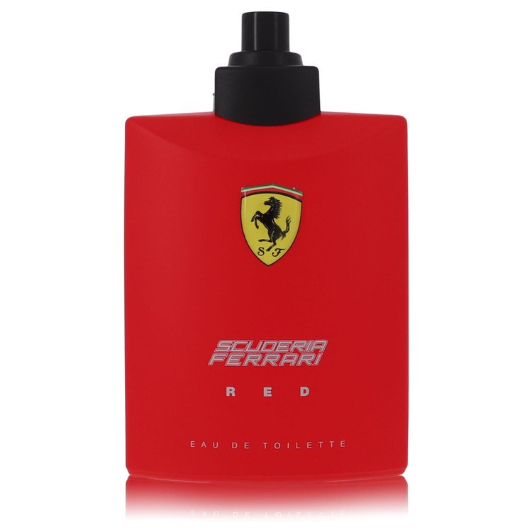 Ferrari Scuderia Red Eau De Toilette Spray By Ferrari 4.2 oz Eau De Toilette Spray (Tester) For Men By Ferrari