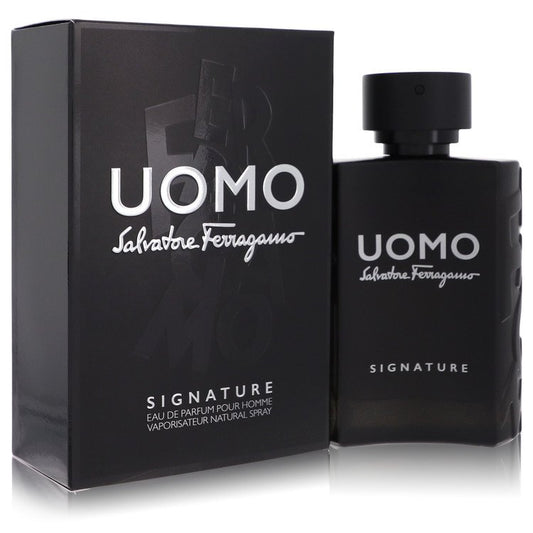 Salvatore Ferragamo Uomo Signature 3.4 oz Eau De Parfum Spray For Men By Salvatore Ferragamo