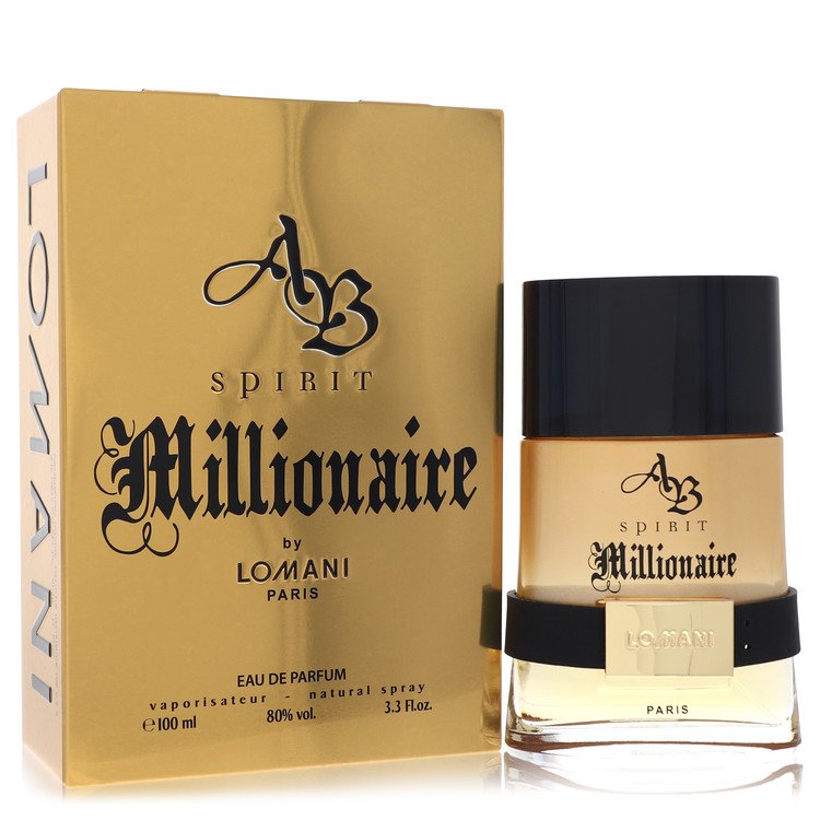 Spirit Millionaire 3.3 oz Eau De Parfum Spray For Men By Lomani