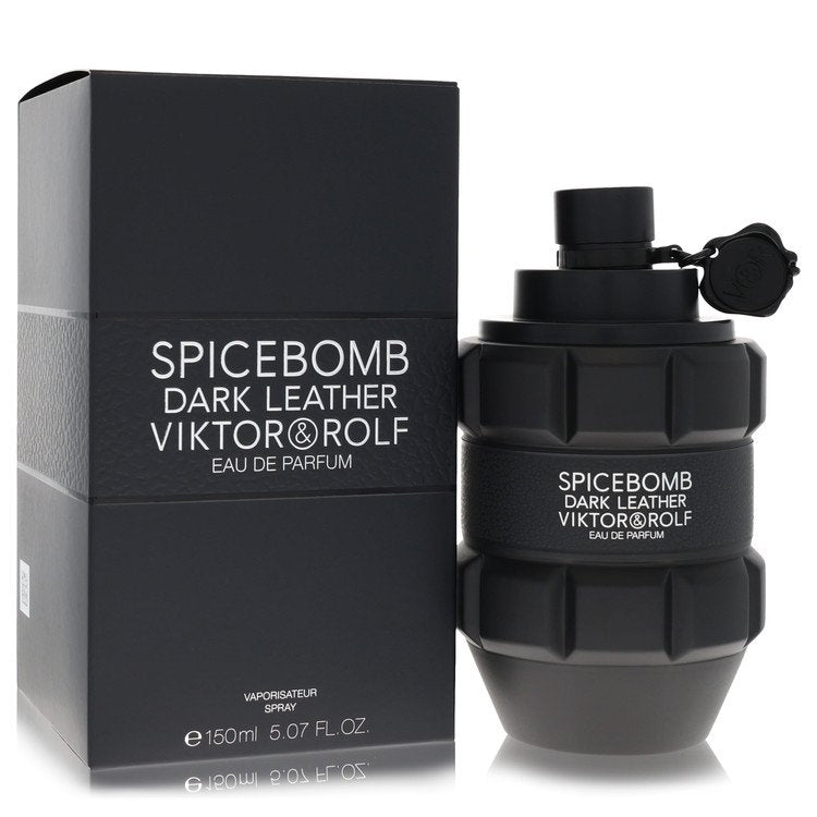 Spice Bomb Dark Leather 5 oz Eau De Parfum Spray For Men By Viktor & Rolf